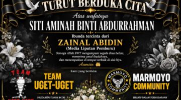 Keluarga Besar Team Uget-Uget dan Marmoyo Community Turut Berduka Cita