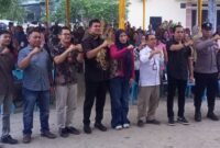 Dokumentasi Foto Kegiatan Sosialisasi Obat dan Makanan Anggota DPR RI Delia Pratiwi Bersama Tokoh Pemuda Langkat di Dusun Ampera Desa Karang Rejo Kecamatan Stabat Kamis (7/5/2026)