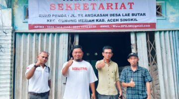 Perkuat Solidaritas, DPD JWI Aceh Singkil Resmi Tempati Kantor Baru di Gunung Meriah