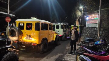 Long Weekend_ : Polres Probolinggo Pertebal Pengamanan di Kawasan Wisata Bromo