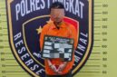 Dokumentasi Foto Penangkapan Terduga Pelaku Pencurian Sepeda Motor Scoopy di Stabat 
