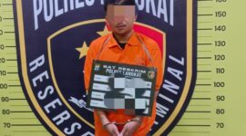 Dokumentasi Foto Penangkapan Terduga Pelaku Pencurian Sepeda Motor Scoopy di Stabat 