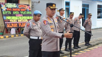 Pimpin Apel Jam Pimpinan, Kapolres Bantaeng Tekankan Kedisiplinan Personel dan Pelayanan Prima