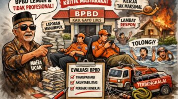BPBD Gayo Lues Disorot, Kritik Publik Menguat soal Fokus Kinerja