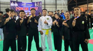 Pesilat Aceh Singkil Rebut Medali di Pra-PORA 2026, Bupati Berikan Apresiasi
