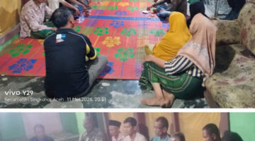 Melalui Musyawarah Zainuddin BM Ditunjuk Sebagai Ketua Pengurusan Persolan Lahan Eks Transmigrasi Dengan PT Nafasindo