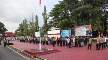 Apel Persiapan Pengamanan Malam Takbiran Hari Raya Idul Adha 1447 H, 269 Personel Gabungan Disiagakan
