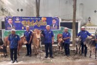Dokumentasi Foto Kegiatan Penyembelihan Hewan Qurban di Marakas Besar KOMBAT