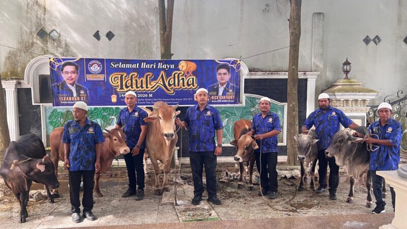 Dokumentasi Foto Kegiatan Penyembelihan Hewan Qurban di Marakas Besar KOMBAT