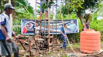 Peringati HUT Kodam XIV/Hasanuddin ke-69, Kodim 1410/Bantaeng Bangun Sumur Bor Untuk Santri