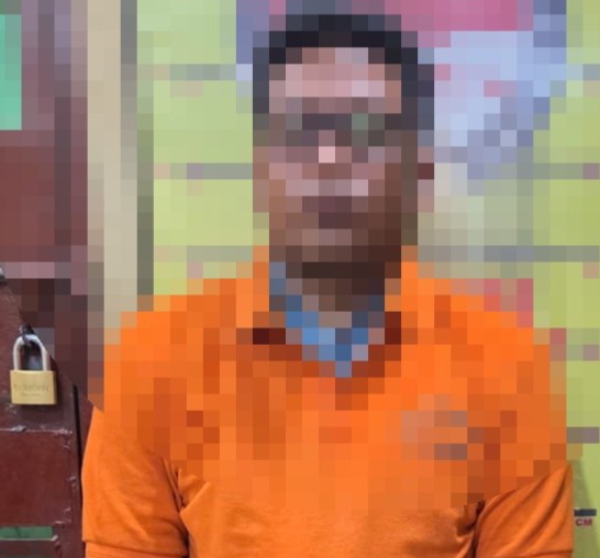 Dokumentasi Foto Penangkapan Terduga Pelaku Narkoba di Stabat 