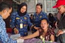 Dokumentasi Foto Kegiatan Puskesmas Bukit Lawang Kepala Puskesmas Bersama Tim Mengedukasi Masyarakat 
