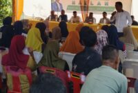 Dokumentasi Foto Kegiatan Reses Anggota DPRD Kabupaten Langkat Fraksi Golkar Nazlan di Desa Teluk Dusun Lubuk Rotan