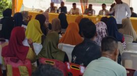 Dokumentasi Foto Kegiatan Reses Anggota DPRD Kabupaten Langkat Fraksi Golkar Nazlan di Desa Teluk Dusun Lubuk Rotan 