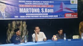 Dokumentasi Foto Kegiatan Reses Martono Anggota DPRD Kabupaten Langkat di Desa Perdamaian Kecamatan Binjai 