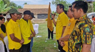 Darwis Nahkodai PK Partai Golkar Bumi Agung, Dr Darlian Pone Tekankan Penguatan Soliditas Kader