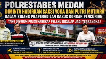 Sidang Prapid Korban Pencurian Jadi Tersangka, Kuasa Hukum Soroti Kejanggalan Proses Penyidikan Sampai Keterangan Saksi Yang Berbeda Dengan Fakta Sebenarnya