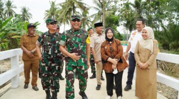 Wakil Bupati Langkat Tiorita Sambut Tim Wasev TMMD, Pastikan Pembangunan Desa di Langkat Tepat Sasaran