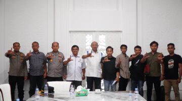 Dokumentasi Foto H.Syah Afandin Bersama Dinas Pertanian Kabupaten Langkat dan Unsur Tokoh Pemuda