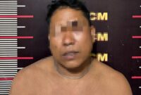 Dokumentasi Foto Penangkapan Terduga Pelaku Narkoba YD di Desa Pekubuan Kecamatan Tanjung Pura 