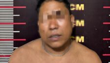 Dokumentasi Foto Penangkapan Terduga Pelaku Narkoba YD di Desa Pekubuan Kecamatan Tanjung Pura
