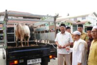Dokumentasi Foto Kegiatan Pemberian Hewan Qurban di Kampung Besilam 