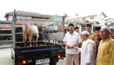Dokumentasi Foto Kegiatan Pemberian Hewan Qurban di Kampung Besilam 
