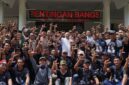 Dokumentasi Foto Kegiatan May Day Tahun 2026 di Kabupaten Langkat Berbagai Elemen Adakan Orasi Buruh Internasional di Kantor Bupati Langkat Jumat (1/5/2026)