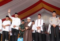 Dokumentasi Foto Kegiatan Tabligh Akbar UAS di Alun - alun  Kabupaten Langkat 