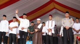 Dokumentasi Foto Kegiatan Tabligh Akbar UAS di Alun - alun  Kabupaten Langkat 