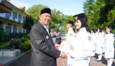 Dokumentasi Foto Kegiatan Bupati Langkat Syah Afandin Pimpin Upacara Hari Kesaktian Pancasila 1 Juni 2026