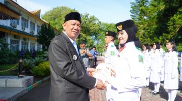 Dokumentasi Foto Kegiatan Bupati Langkat Syah Afandin Pimpin Upacara Hari Kesaktian Pancasila 1 Juni 2026
