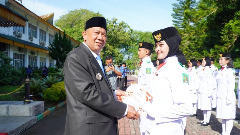 Dokumentasi Foto Kegiatan Bupati Langkat Syah Afandin Pimpin Upacara Hari Kesaktian Pancasila 1 Juni 2026