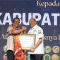 Dokumentasi Foto Kegiatan Bupati Langkat H Syah Afandin Menerima Mandat Dari Kementerian Hukum Indonesia Supratman Andi Aktas 