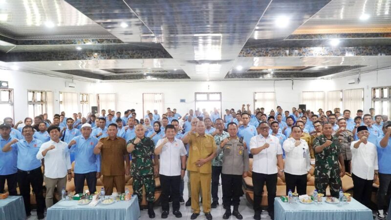 Dokumentasi Foto Istimewa Kegiatan Bupati Langkat H Syah Afandin Bersama KONI