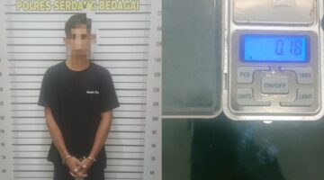 Sat Res Narkoba Polres Sergai Tangkap Terduga Pengedar Sabu di Perbaungan