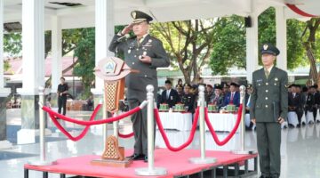 Melalui Upacara Hari Lahir Pancasila, Dandim 1410/Bantaeng Ajak Generasi Muda Jaga Persatuan