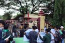Dokumentasi Foto Istimewa: Kegiatan Ketua HMI Cabang Langkat Bersama Anggota Melakukan Orasi Demo 
