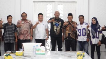 Dokumentasi Foto Kegiatan Audensi Rumah Inspiratif Kelana di Kantor Bupati Langkat 