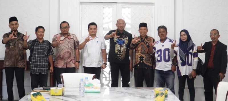 Dokumentasi Foto Kegiatan Audensi Rumah Inspiratif Kelana di Kantor Bupati Langkat 