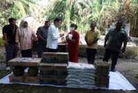 Dokumentasi Foto Kegiatan Pimpinan DPRD Provinsi Sumut Ricky Anthony di Desa Naman Jahe Kecamatan Salapian 