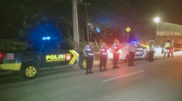 Polres Batu Bara gelar patroli gabungan, antisipasi gangguan kamtibmas di area strategis