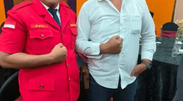 Wakil Sekretaris DPP Madas Sedarah dan Ketua Ormas Sakera Hadiri Pelantikan Abah Edy Macan sebagai Ketua Bidang Hubungan Pemerintahan, TNI dan Polri