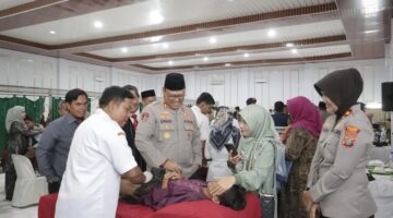 Dokumentasi Foto Istimewa: Kegiatan Sunat Masal di Polres Langkat Sambut HUT Bhayangkara ke-80 Tahun 2026
