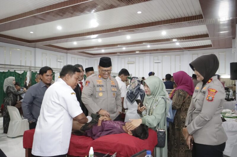 Dokumentasi Foto Istimewa: Kegiatan Sunat Masal di Polres Langkat Sambut HUT Bhayangkara ke-80 Tahun 2026