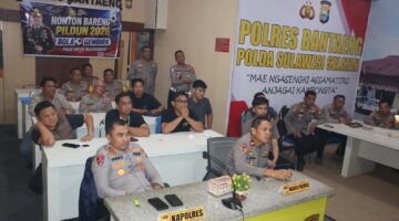 Semarak Piala Dunia 2026, Polres Bantaeng Gelar Nobar Bersama Masyarakat*