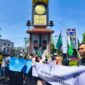 Dokumentasi Foto Istimewa: Kegiatan Himpunan Mahasiswa Islam Indonesia Cabang Kabupaten Langkat Kritisi Kebijakan Nasional di Simpang Bupati Langkat 