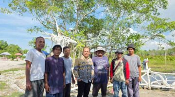 Anggota DPRD Batu Bara Rusli Kunjungi Pantai Rimbo Lestari, Kagum dengan Inisiatif Masyarakat Pengelola