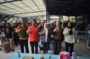 Dokumentasi Foto Kegiatan Ketua DPRD Kabupaten Langkat Sri Bana PA Bersama Kepala Dinas Budaya dan Pariwisata Elyy Nuria Rambe di Desa Telaga Pamah View