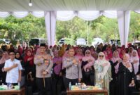 Dokumentasi Foto Istimewa: Kegiatan Kakorbinmas Polri Bersama Kapolres Langkat 